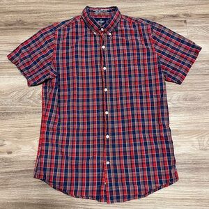 Men’s Old Navy Red Plaid Shirt